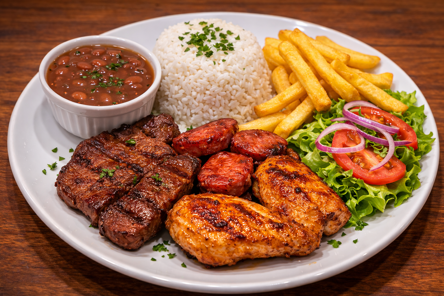 Churrasco completo